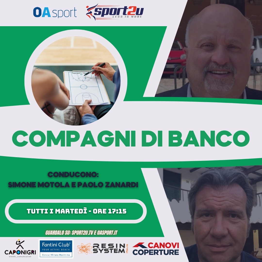 Luca Dalmonte, Lorenzo Sani e Alessio “Ciccio” Cantergiani a Compagni di Banco – 16a Puntata