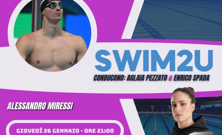 Swim2u con Alessandro Miressi