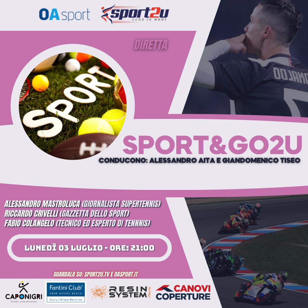 Riccardo Crivelli (Gazzetta dello Sport) e Alessandro Passanti (Oa Sport) a Sport&Go2u