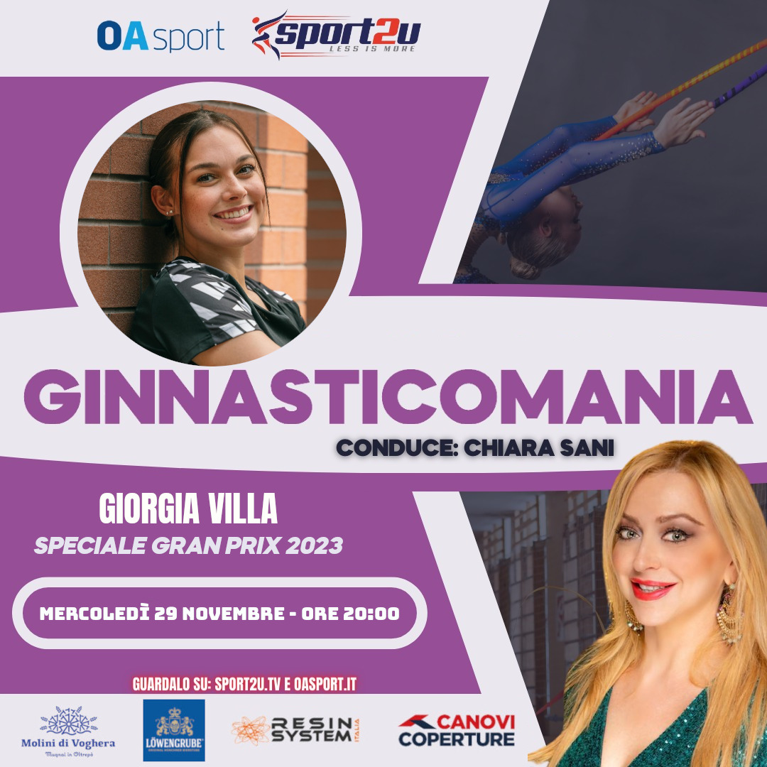 Giorgia Villa a Ginnasticomania Speciale Gran Prix 2023