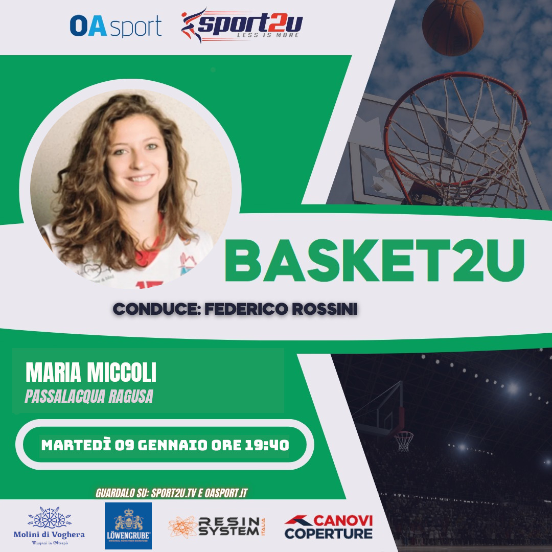 Maria Miccoli: Passalacqua Ragusa, a Basket2u 09.01.24