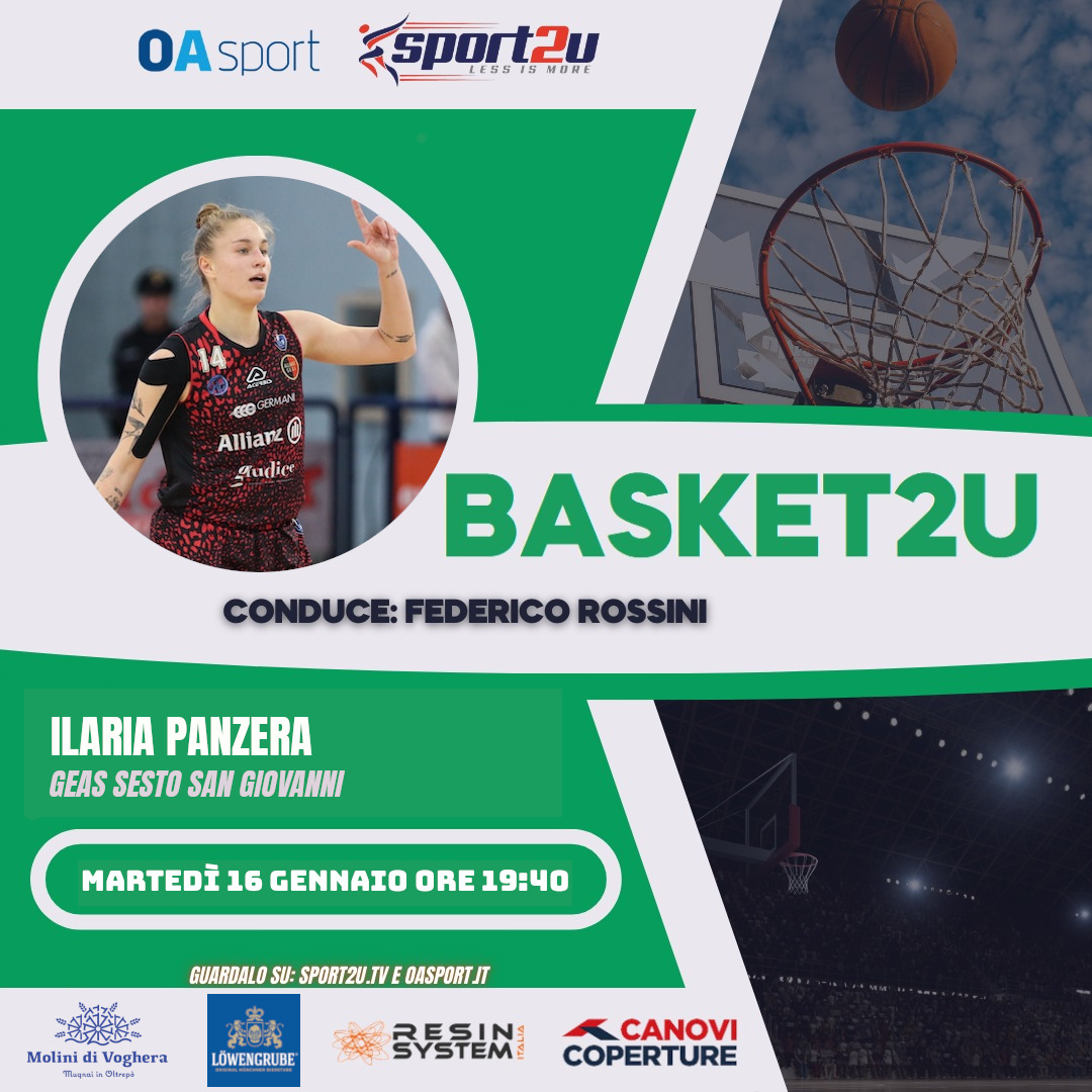 Ilaria Panzera: Geas Sesto San Giovanni, a Basket2u 16.01.24