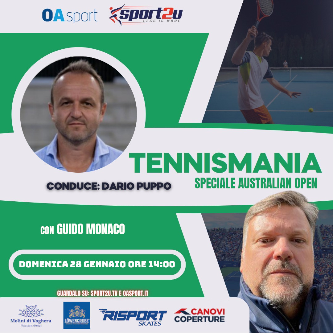 Guido Monaco a TennisMania Speciale Australian: la grande vittoria di Jannik Sinner