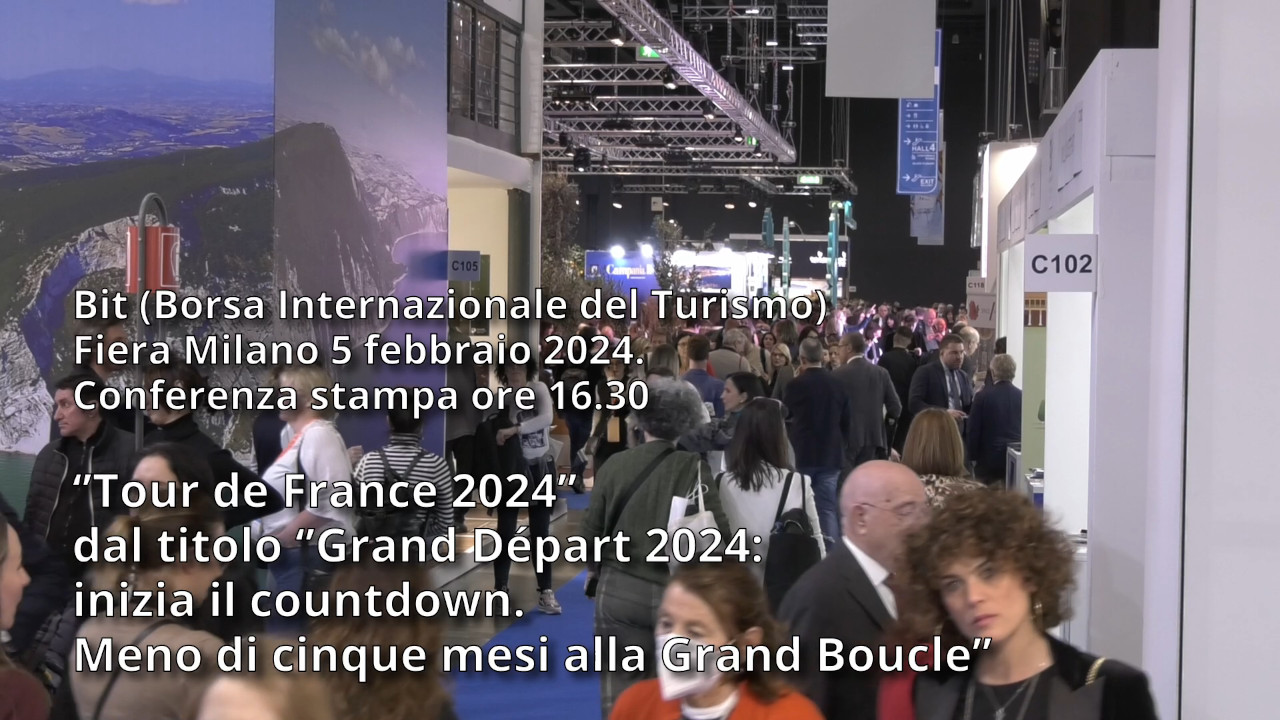 Fiera Bit di Milano, conferenza stampa: “Grand Depart 2024” inizia il countdown