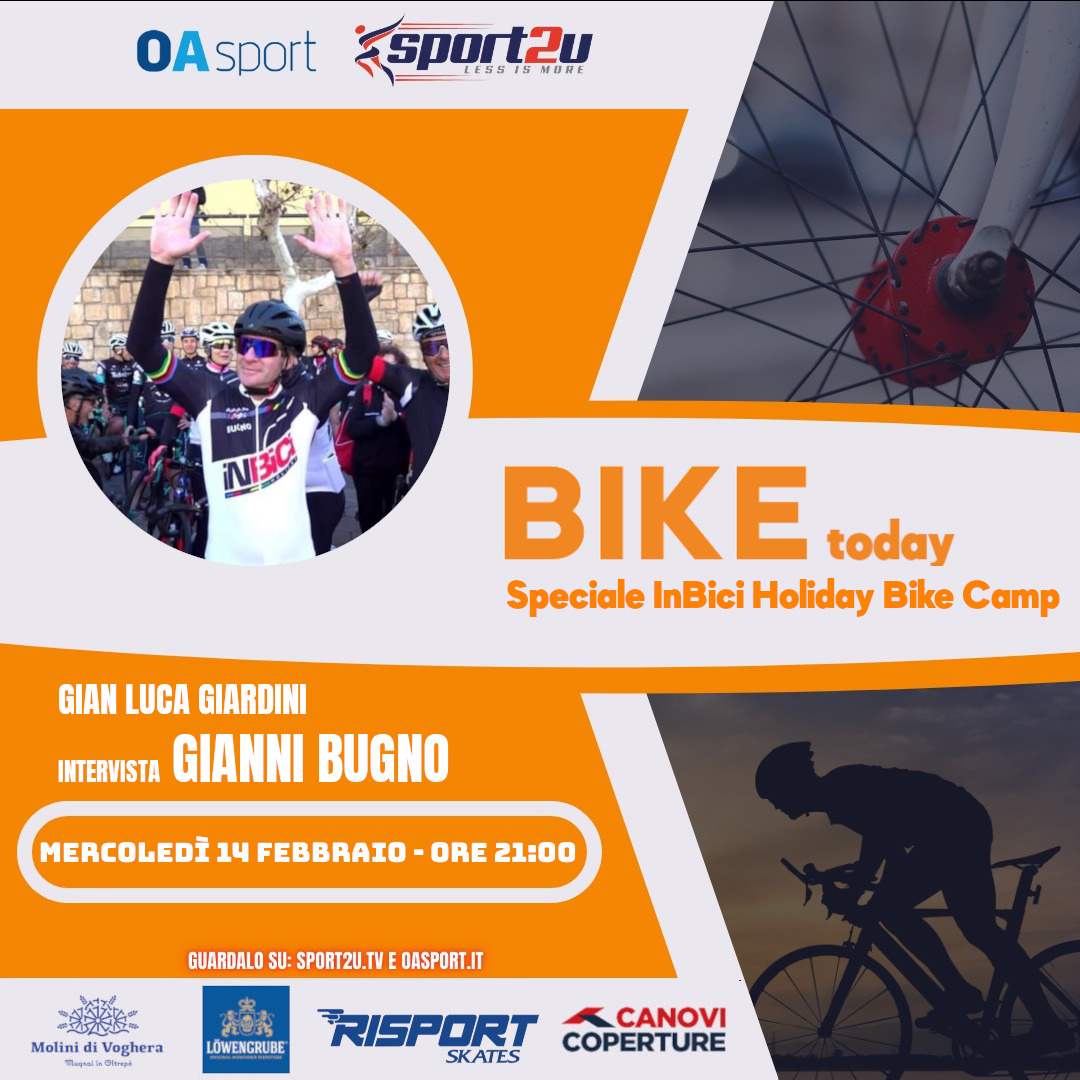 Gianni Bugno a BikeToday Speciale InBici Holiday Bike Camp