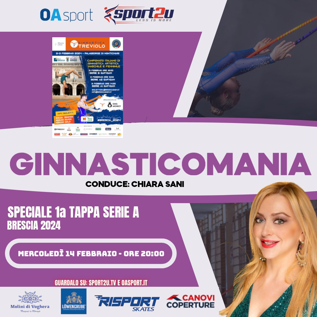 Ginnasticomania Speciale 1a Tappa Serie A Brescia 2024