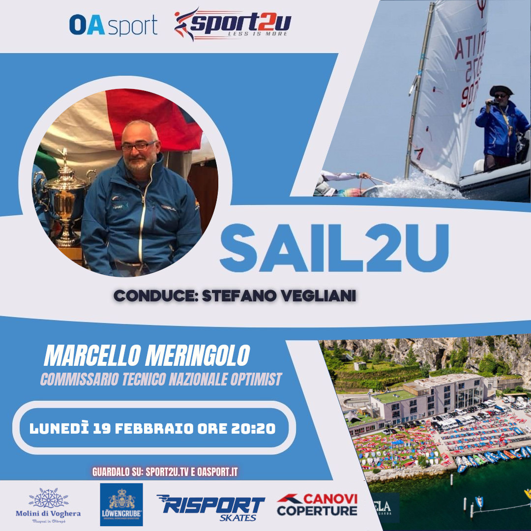 Marcello Meringolo: Commissario Tecnico Nazionale Optimist, a Sail2u