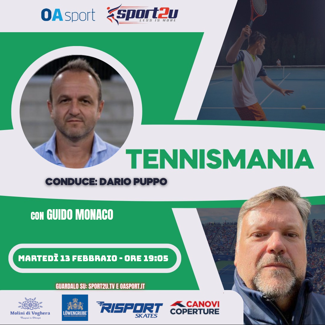 Guido Monaco a TennisMania 13.02.24