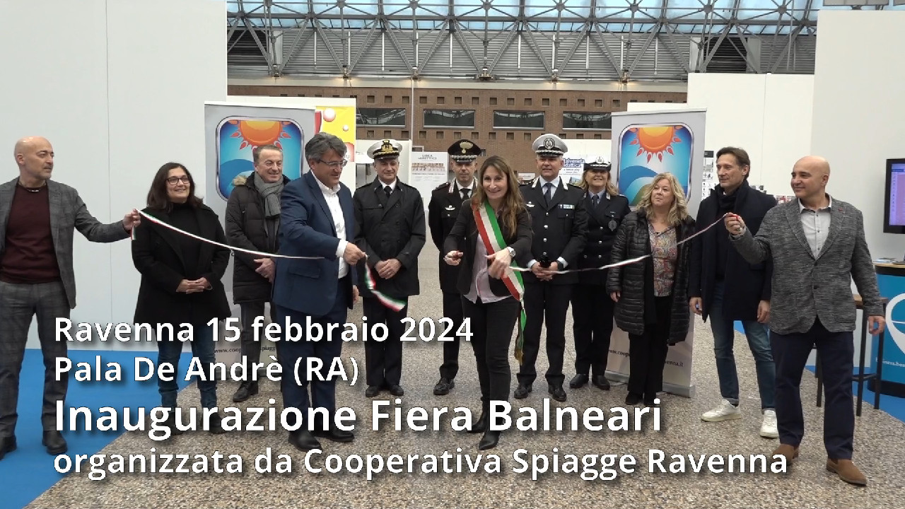 Inaugurazione Fiera dei Balneari: organizzata da Cooperativa Spiagge Ravenna